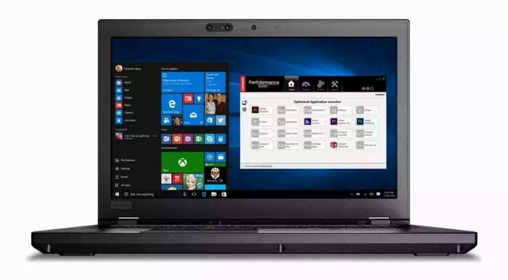 Lenovo ThinkPad P52 i7-8750H 12GB 180GB SSD 1920x1080 WLAN BT Webcam Win 11 Pro