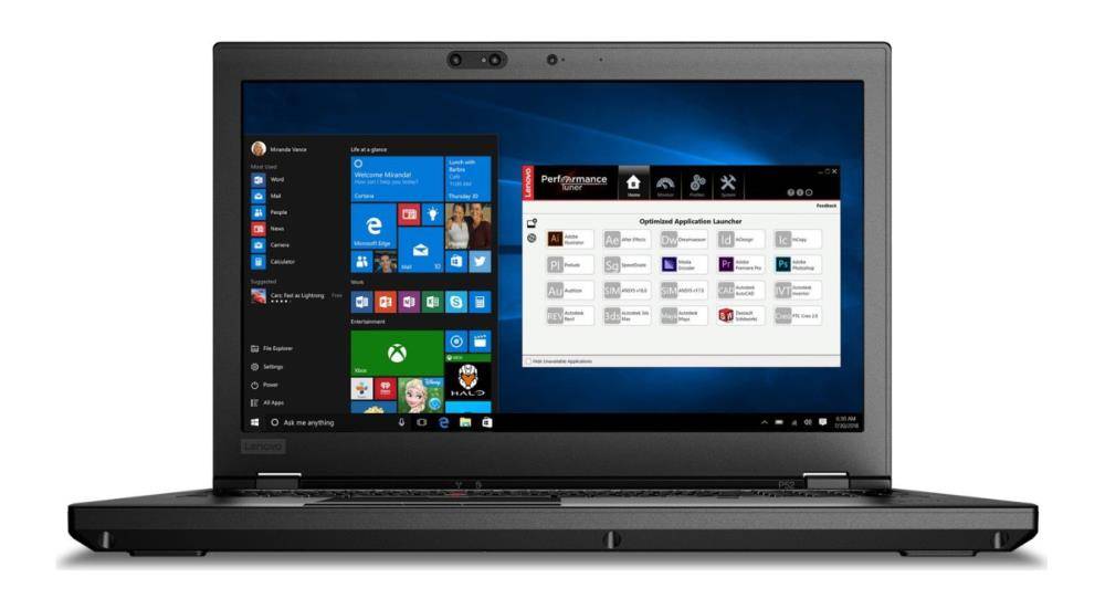 Lenovo ThinkPad P52 i7-8750H 12GB 180GB SSD 1920x1080 WLAN BT Webcam Win 10 Pro