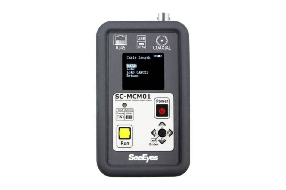 SeeEyes SC-MCM01, Kabeltester für Koax / UTP 1,5" OLED Display
