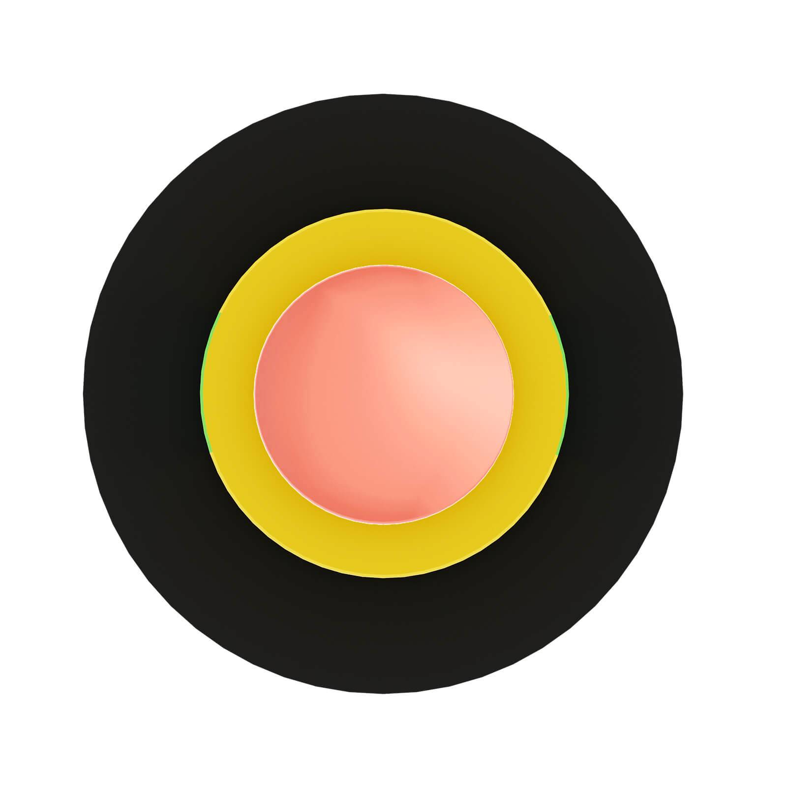 hb-digital 100m Erdkabel NYY-J Starkstromkabel 1x16mm2 schwarz