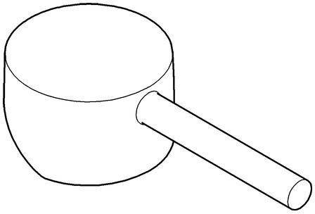 Grohe Hebel für Minta Spültischbatterie chrom