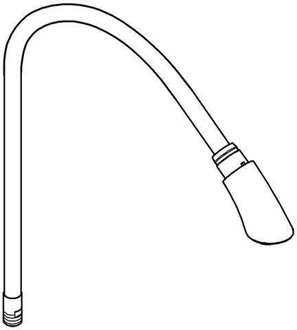 Grohe Auslaufbrause K4, chrom