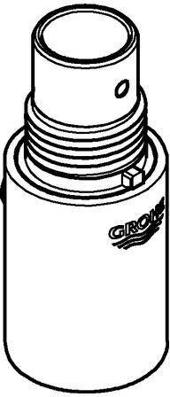 Grohe Spülbrause 46857, chrom