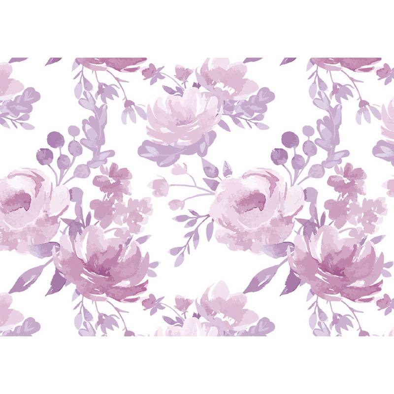 SUSY CARD Geschenkpapier "Aquarell Rosen", auf Rolle