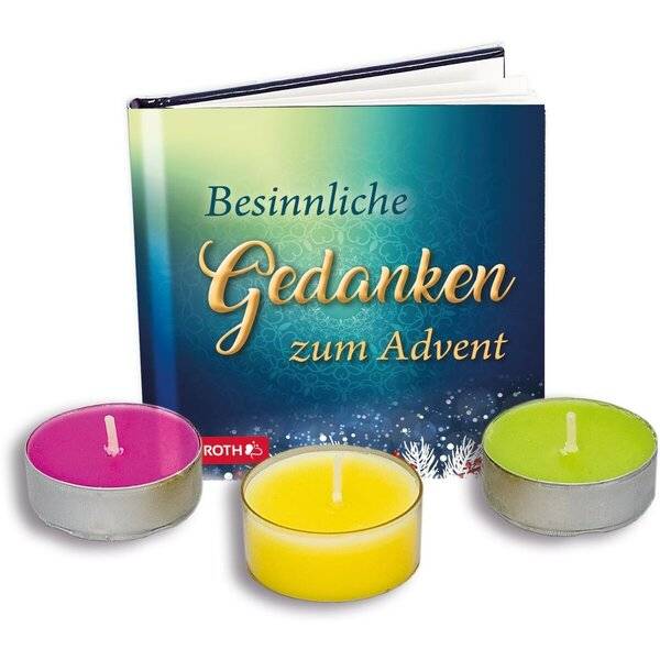 Adventskalender 'Kerzen-Adventskalender - Lichtblicke' bestückt