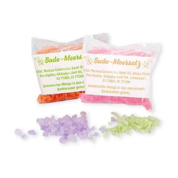 Adventskalender 'Badesalz' bestückt