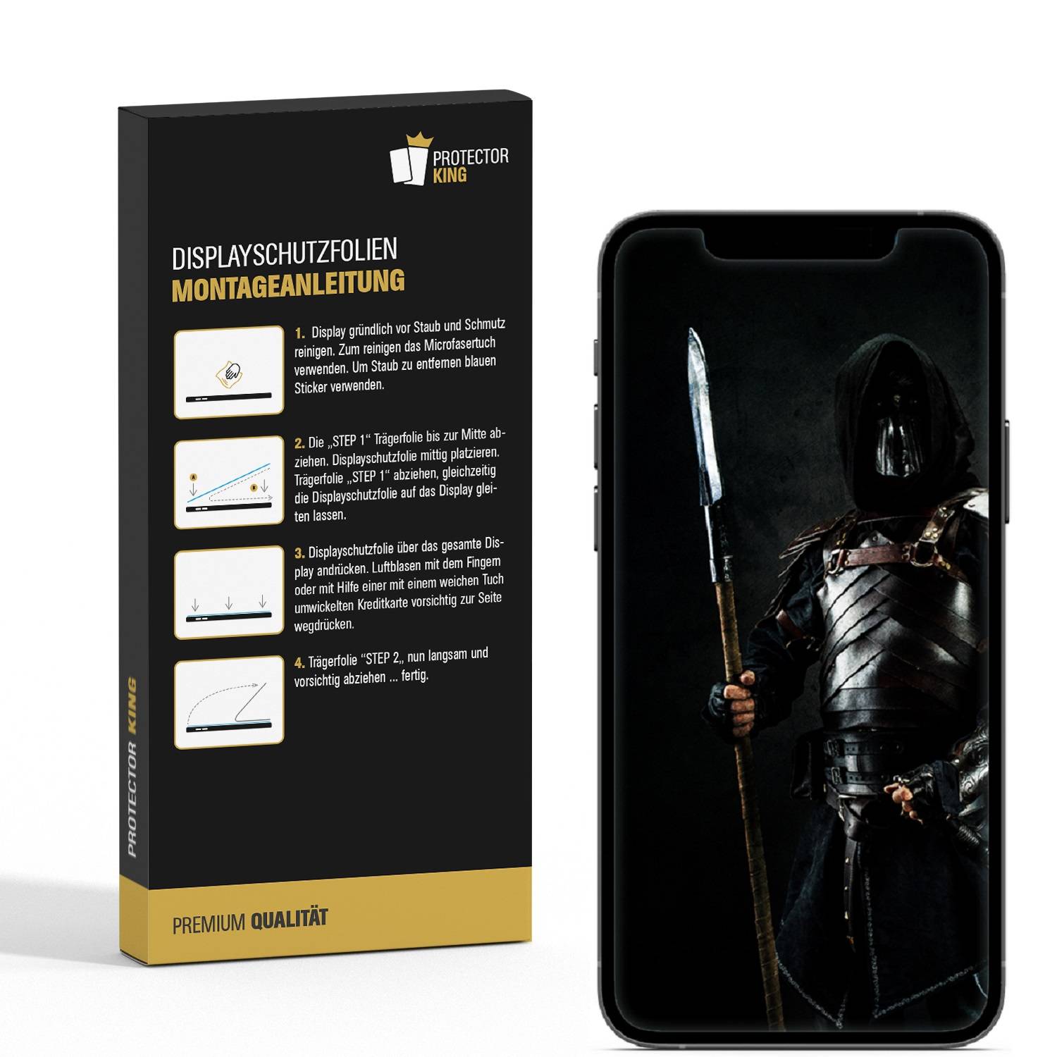 4x Displayschutzfolie für iPhone XR ANTI-REFLEX Schutzfolie Displayfolie MATT