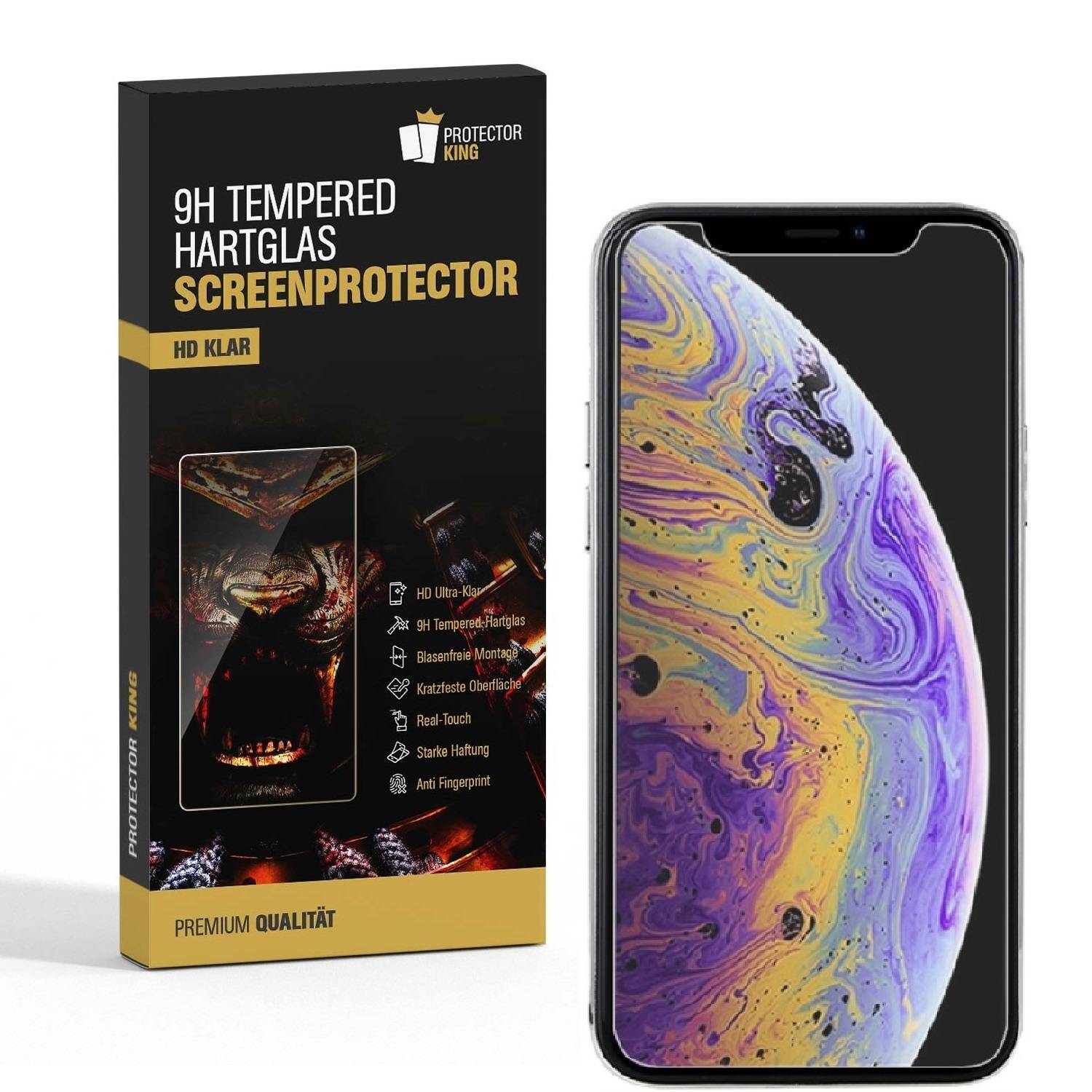 6x Displayschutzfolie für iPhone 11 Pro Displayfolie Schutzfolie HD ULTRA KLAR