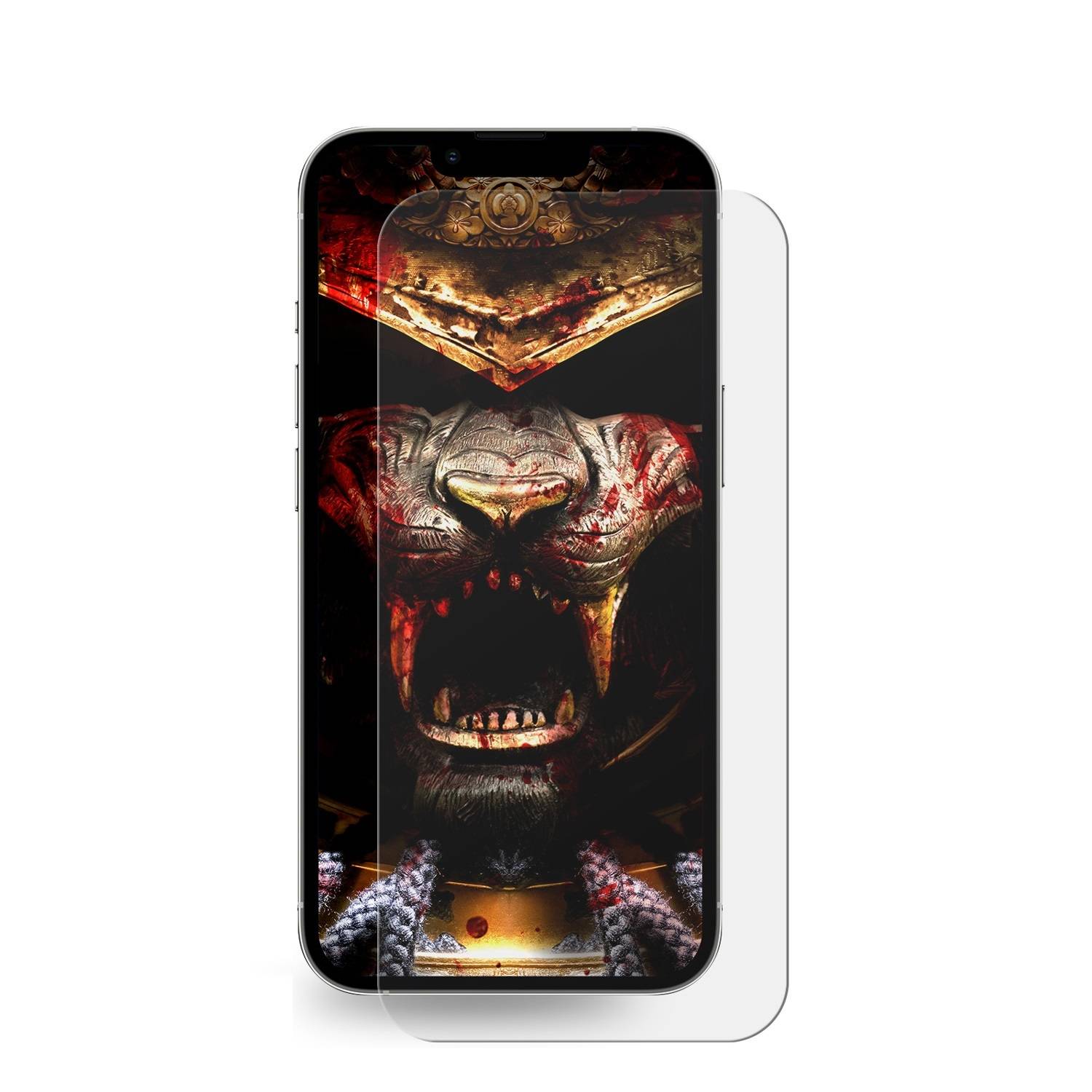 2x 9H Nano-Glass für iPhone 14 3D KLAR Anti-Shock Anti-Bruch Anti-Stoß Anti-Schmutz Panzernanoglas Displayschutz Schutzfolie Panzerfolie Panzerglas