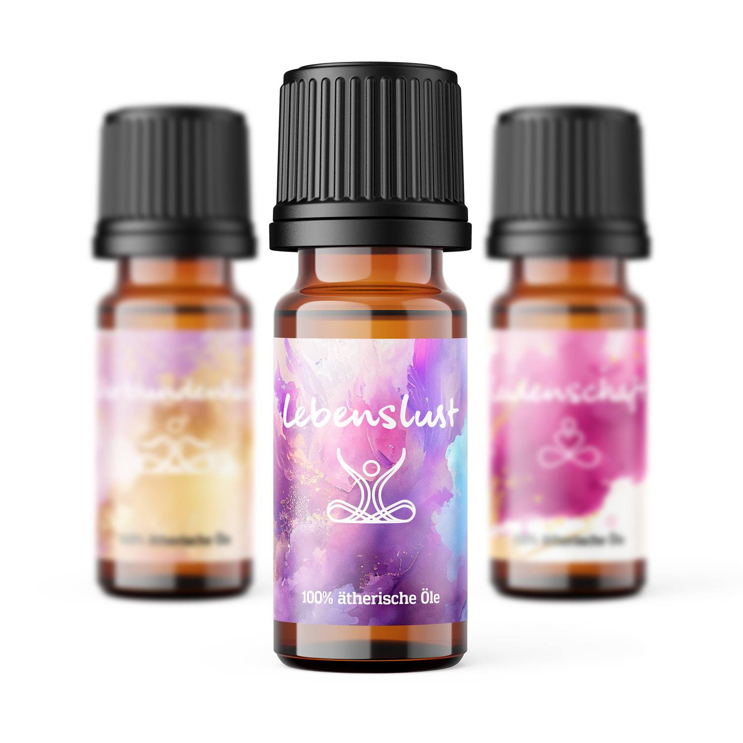 Corasol Premium Wellness Duftöl Adventskalender mit 24 ätherischen Ölen & zeitloser Duftlampe (240 ml)