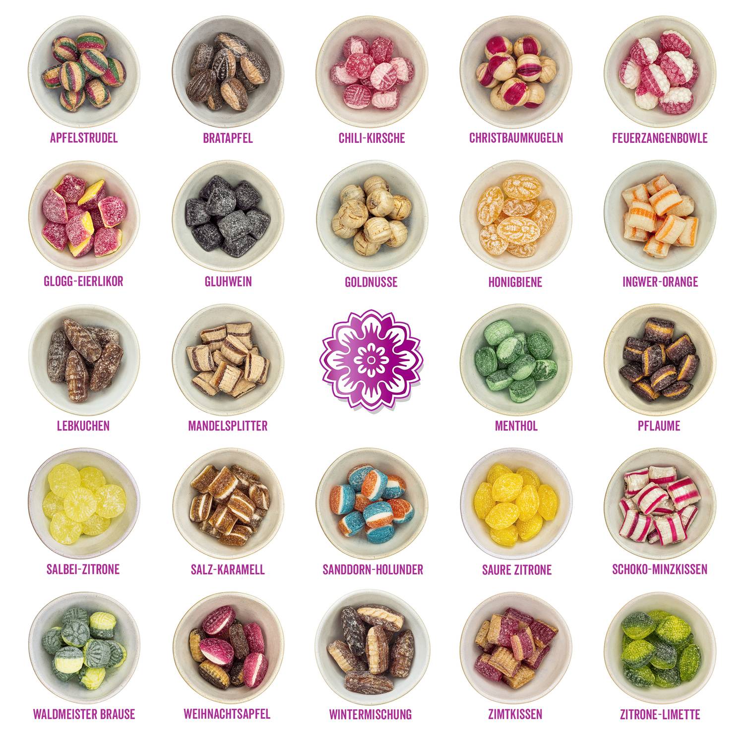 Corasol Premium Bonbons Adventskalender mit nostalgischen Süßigkeiten (720 g)