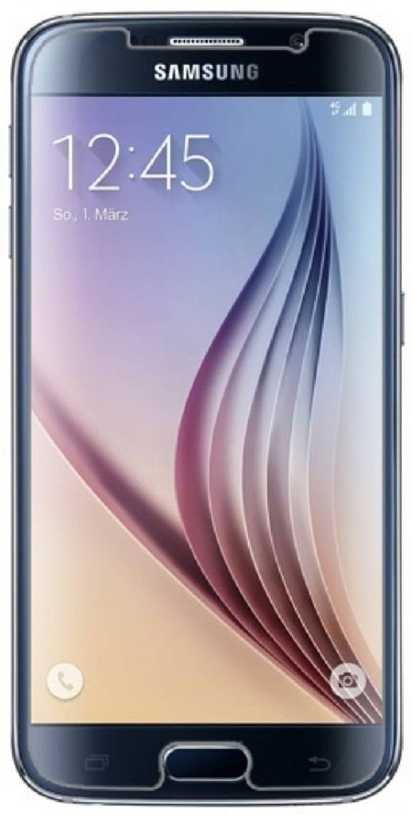 6x Displayschutzfolie für Samsung Galaxy S6 Displayfolie Schutzfolie HD KLAR