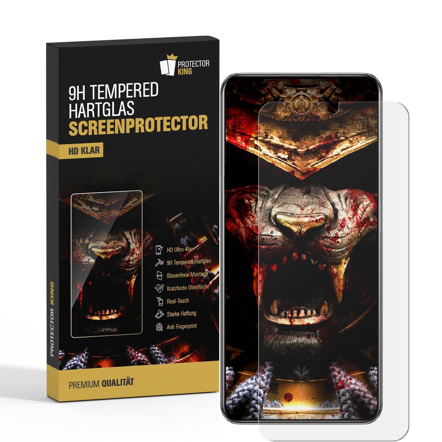 2x 9H Panzerglas für Samsung Galaxy M32 5G Displayschutz Panzerfolie Schutzfolie Hartglas Schutzglas Displayglas Tempered Glasfolie Sicherheitsglas