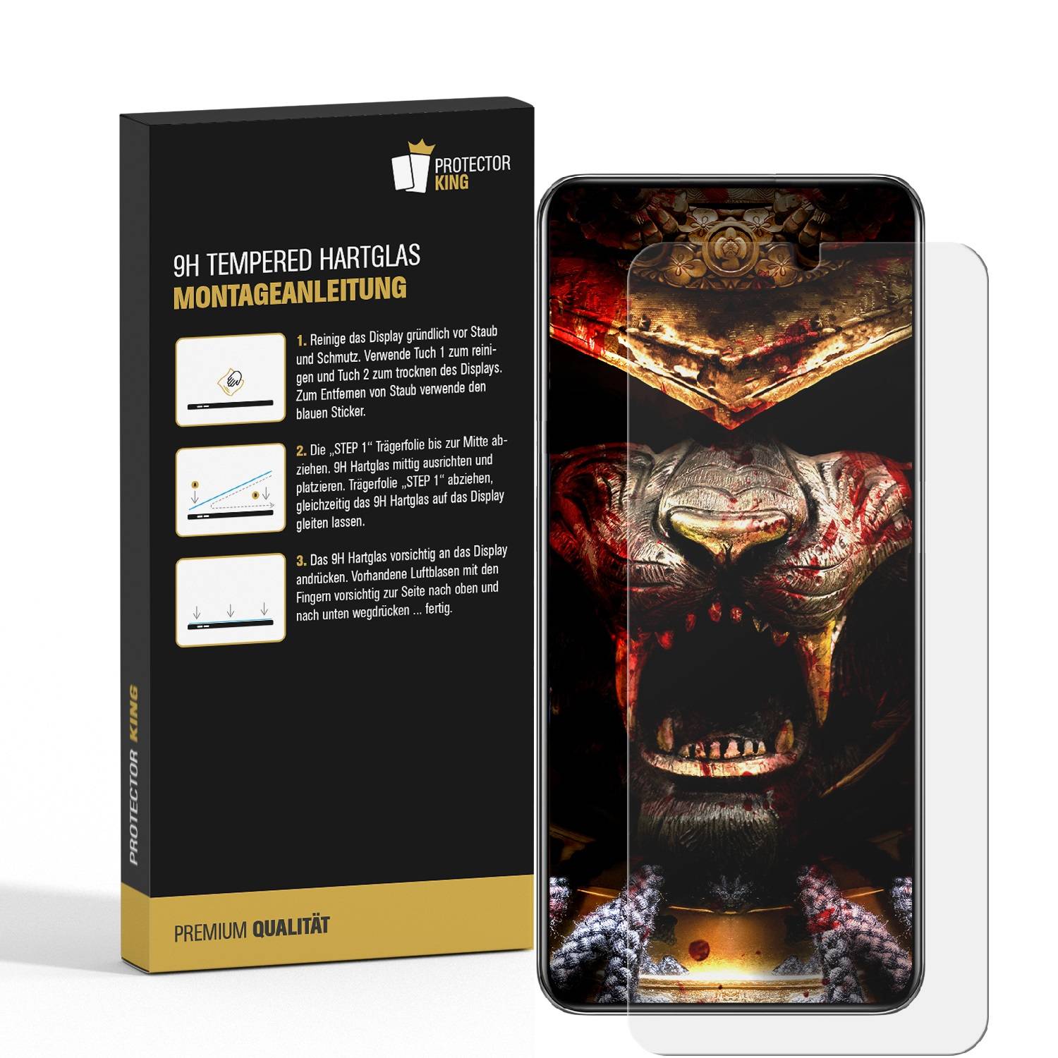 3x 3D A++ 9H Hartglas für Samsung Galaxy A02 Displayschutz Schutzglas Schutzfolie Panzerfolie Panzerglas Displayglas Tempered Glasfolie