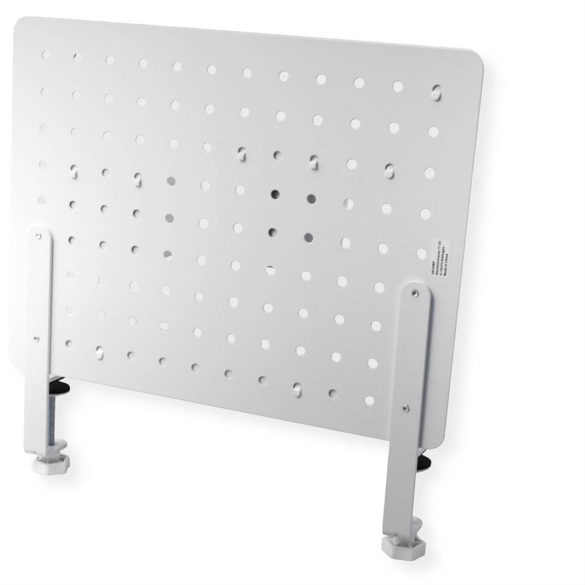 VALUE Stecktafel, Klemmhalterung, weiß