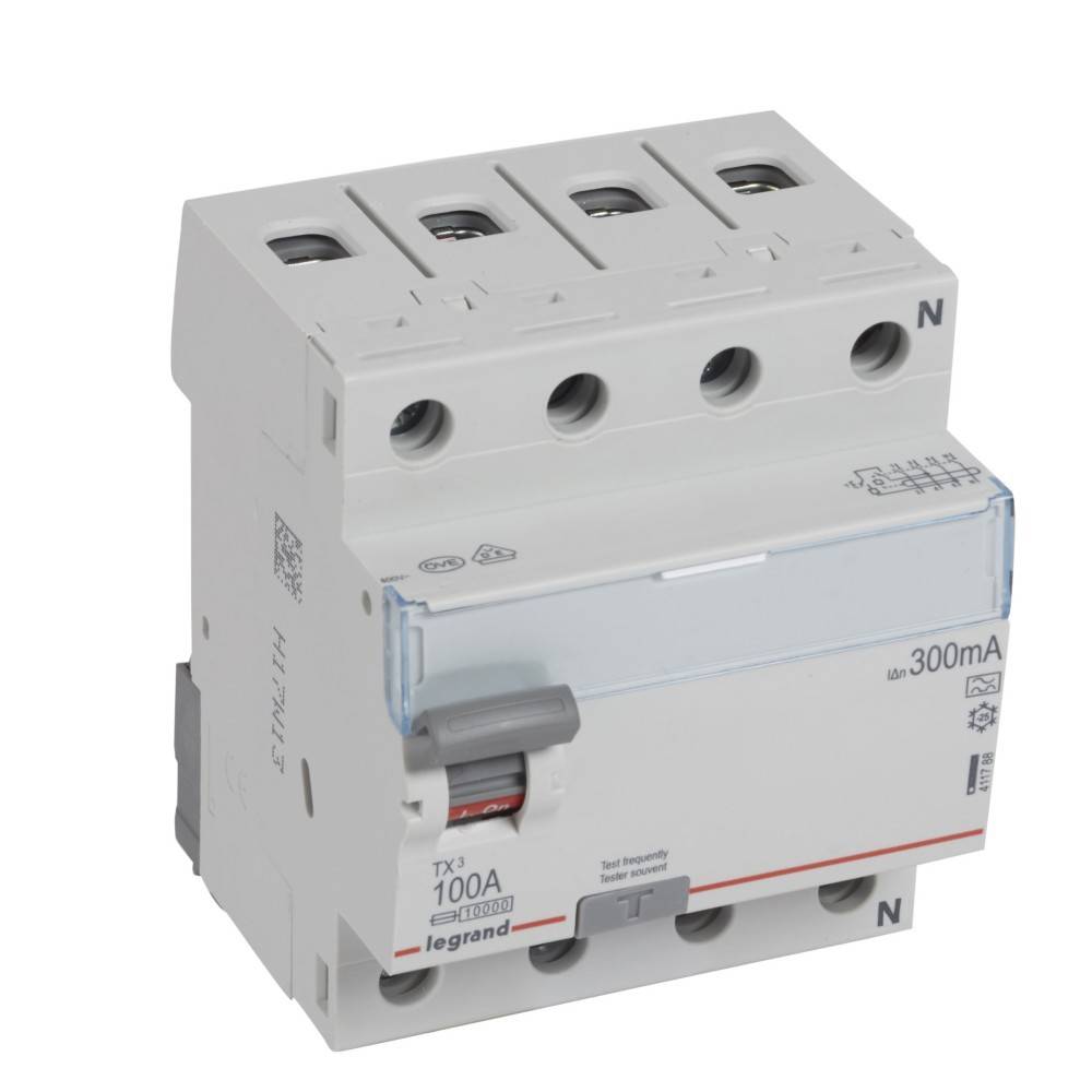 Legrand Fehlerstromschutzschalter Legrand 411788