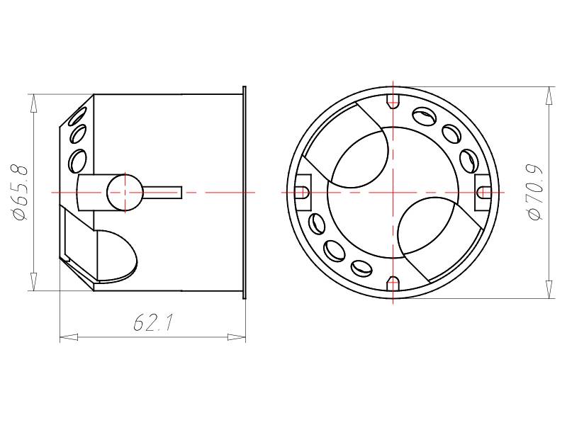 Kaiser Geräte-Verbindungsdose 9264-72