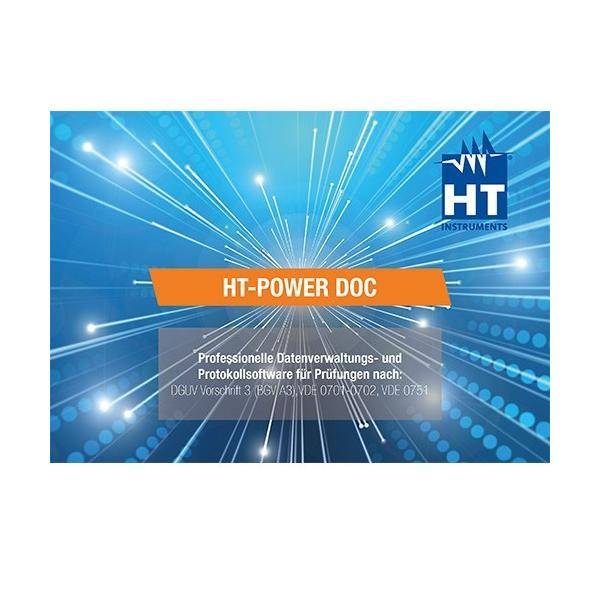 HT Instruments Protokollsoftware HT-Power Doc