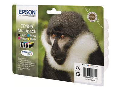 EPSON 2LB T0895 ink cartridge black Drucken, Scannen & Verbrauchsmaterial Verbrauchsmaterialien - &