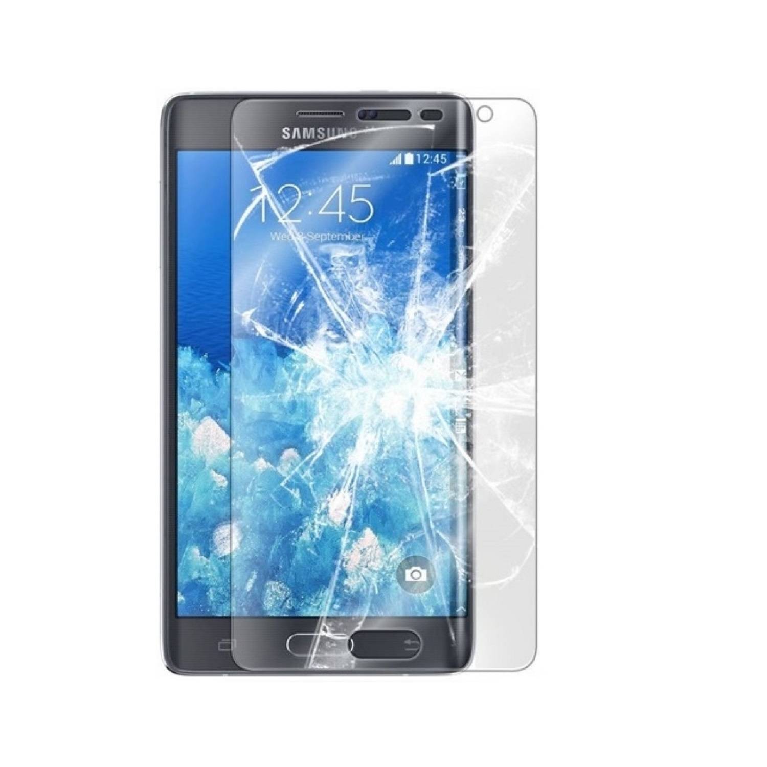 6x 9H Nano-Glass für Samsung Galaxy Note Edge FULL COVER 3D KLAR Anti-Shock Anti-Bruch Anti-Stoß Anti-Schmutz Panzernanoglas Displayschutz Schutzfol