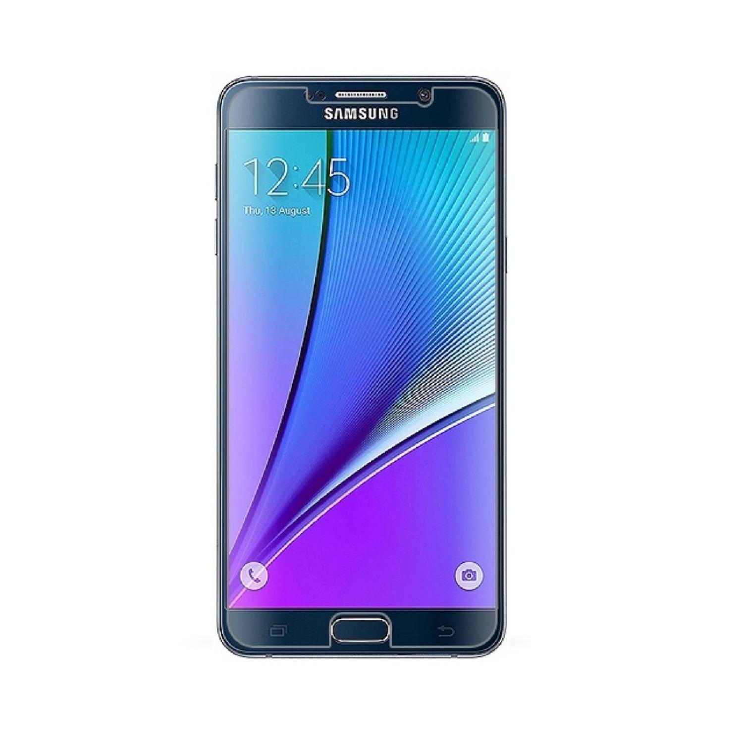 2x 9H Nano-Glass für Samsung Galaxy Note 5 3D KLAR Anti-Shock Anti-Bruch Anti-Stoß Anti-Schmutz Panzernanoglas Displayschutz Schutzfolie Panzerfolie