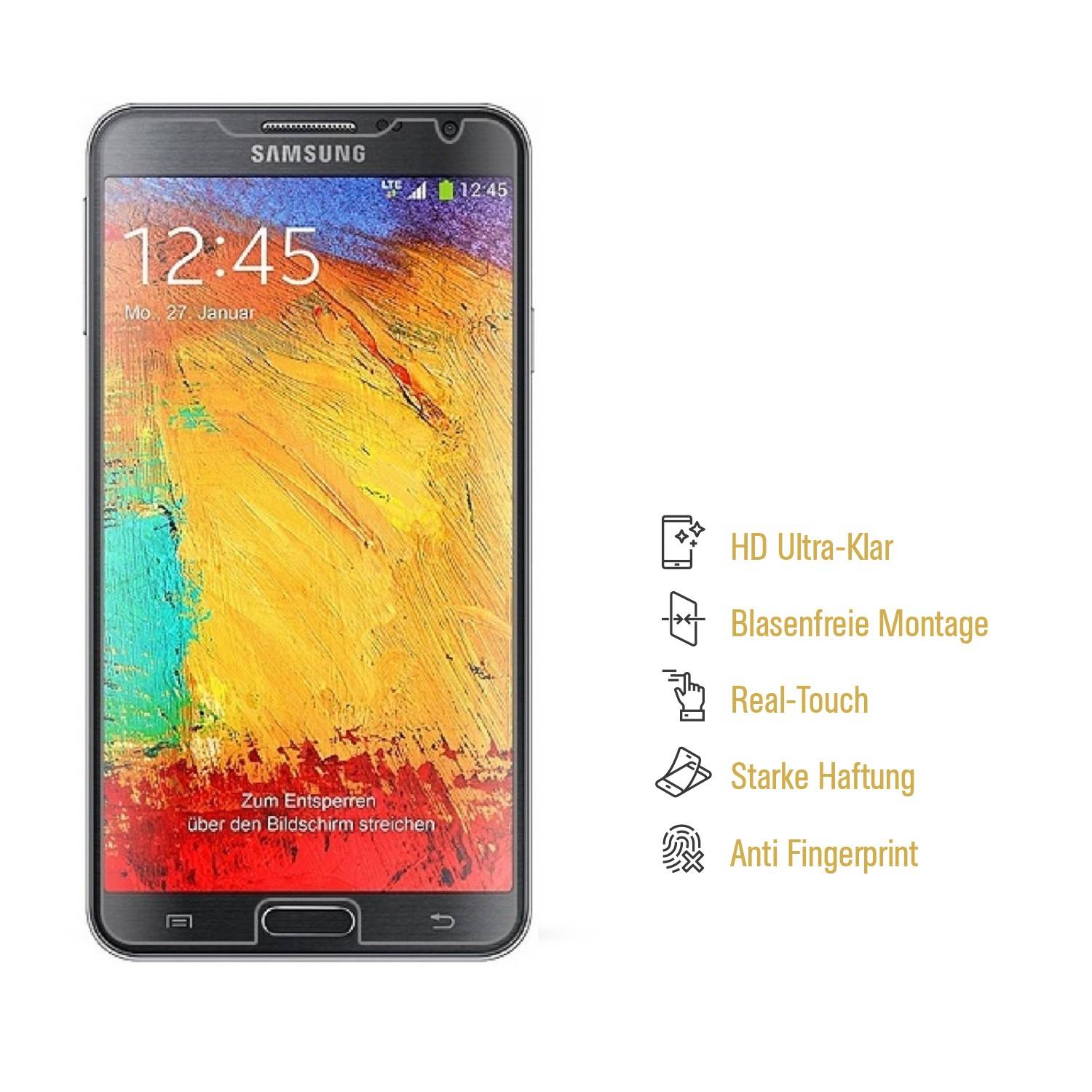 4x Displayschutzfolie für Samsung Galaxy Note 3 NEO Displayfolie Schutzfolie KLAR