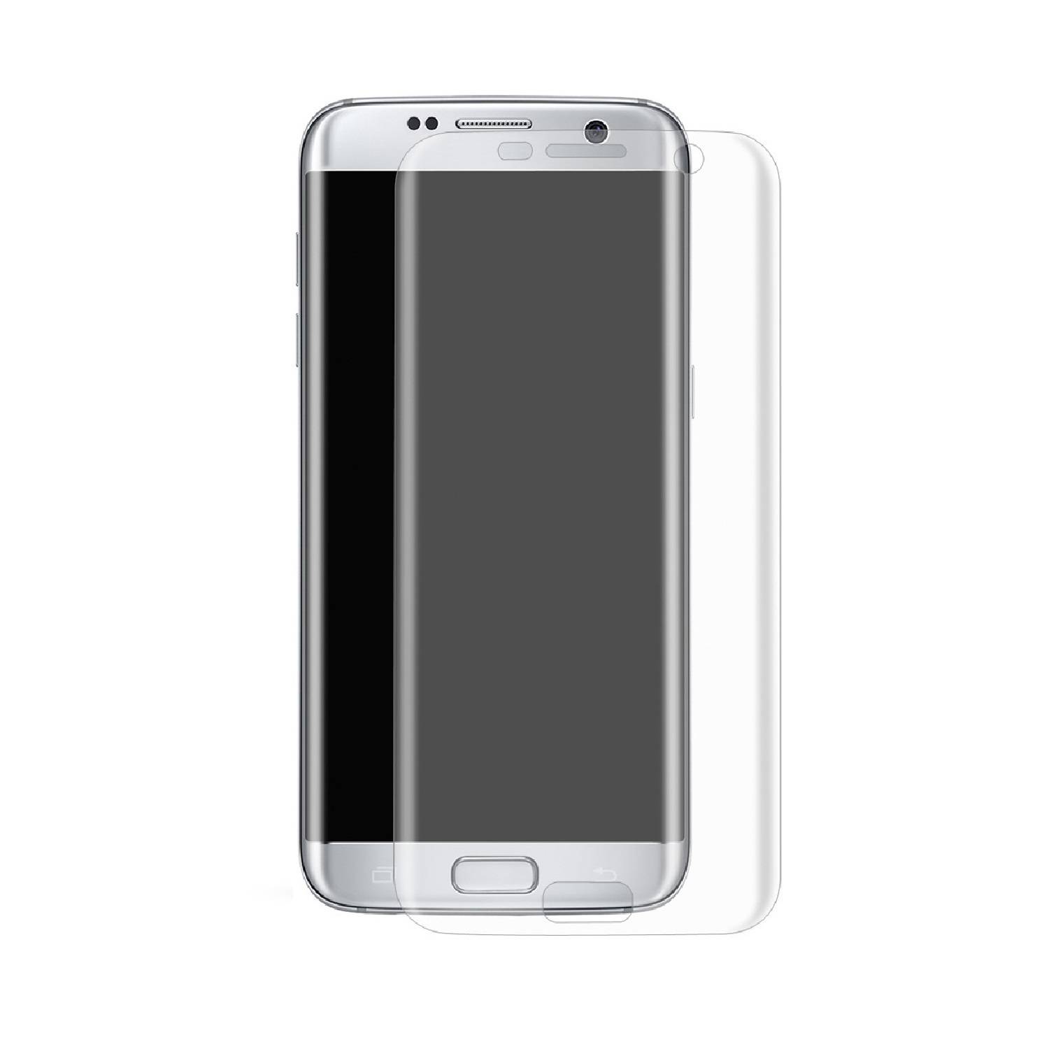 2x Panzerfolie für Samsung Galaxy S7 Edge FULL COVER Displayschutzfolie HD KLAR