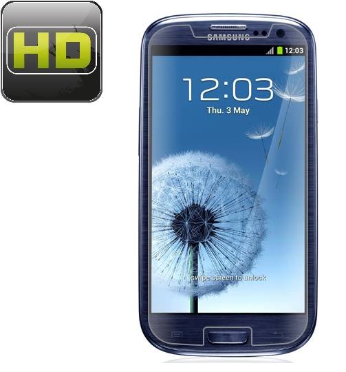 4x Displayschutzfolie für Samsung Galaxy S3 Displayfolie Schutzfolie HD KLAR