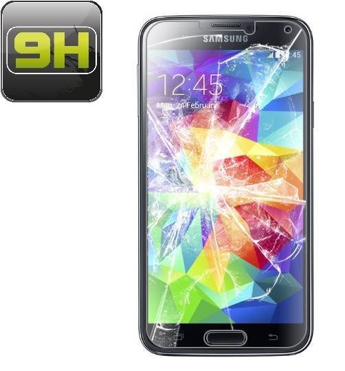 1x 9H Hartglasfolie für Samsung Galaxy S5 Panzerfolie Glas Displayglas HD KLAR Panzerglas Schutzfolie
