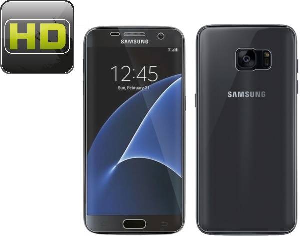 2x Displayfolie für Samsung Galaxy S7 FULL-COVER Displayschutzfolie HD KLAR F/B