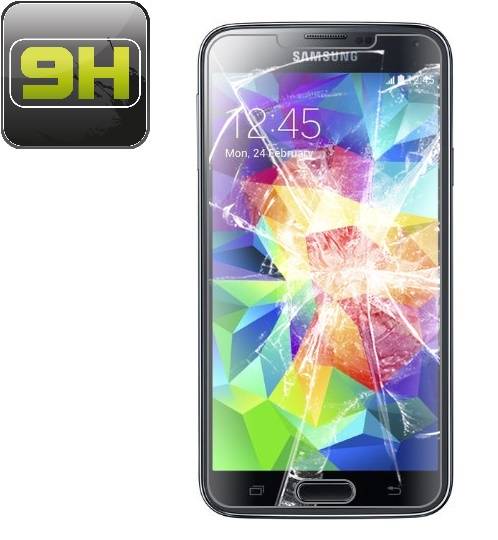 6x 9H Hartglasfolie für Samsung Galaxy S5 Mini Panzerfolie Displayglas HD KLAR Panzerglas Schutzfolie