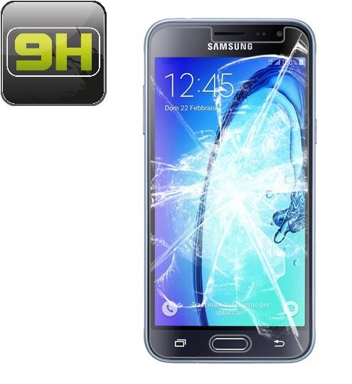 2x 9H Hartglas für Samsung Galaxy J3 Panzerfolie Displayglas schutzglas HD KLAR Panzerglas Schutzfolie