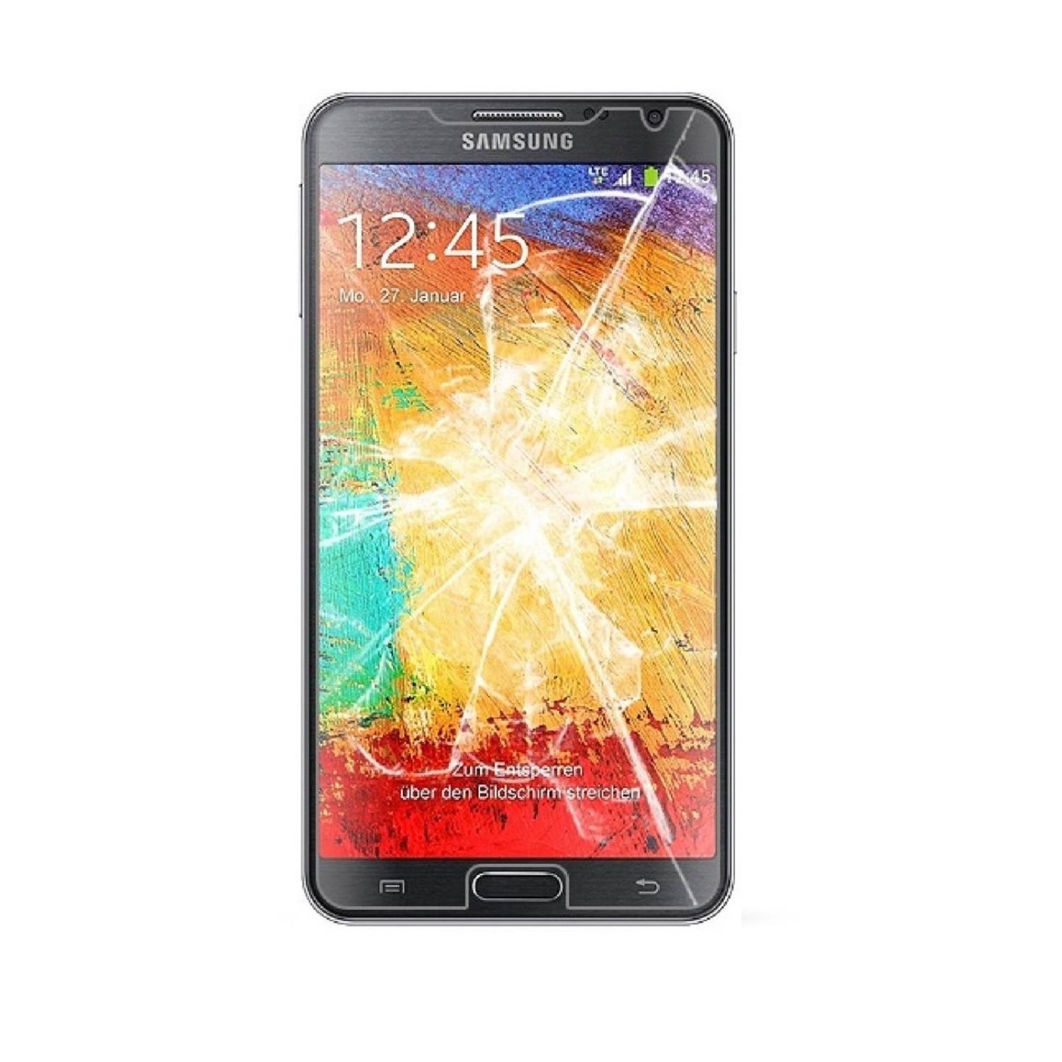 3x Panzerfolie für Samsung Galaxy Note 3 ANTI-SCHOCK Displayschutzfolie MATT