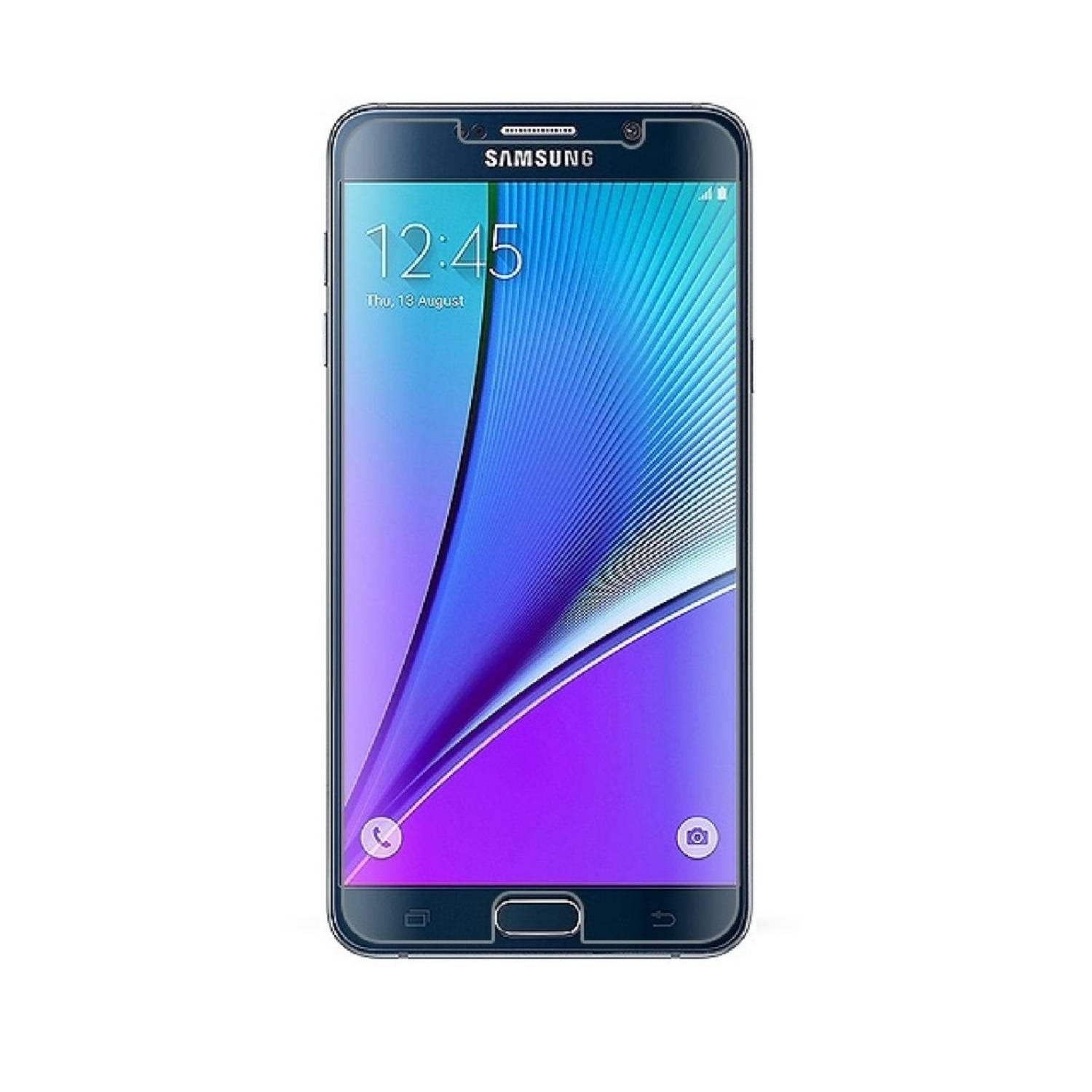 2x Panzerfolie für Samsung Galaxy Note 5 ANTI-SCHOCK Displayschutzfolie MATT