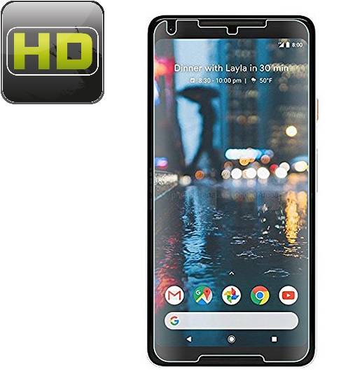 2x Displayschutzfolie für Google Pixel 2 Displayschutz Display Displayfolie KLAR