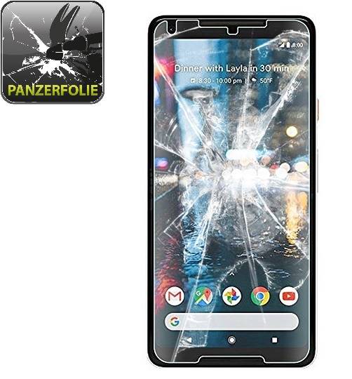 6x Panzerfolie für Google Pixel 2 XL ANTI-SCHOCK Displayfolie Displayschutz KLAR