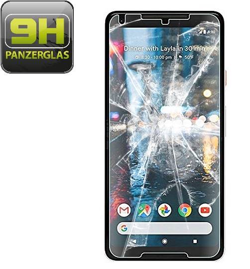 2x 9H Hartglasfolie für Google Pixel 2 Panzerfolie Displayglas Schutzglas HD KLAR