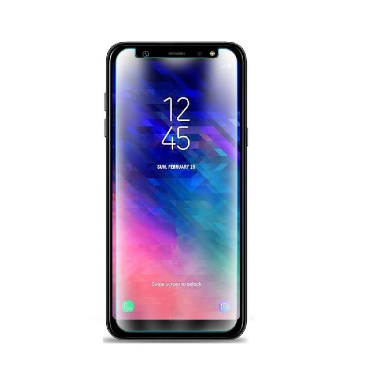 3x Displayschutzfolie für Samsung Galaxy A6 Plus ANTI-REFLEX Displayfolie MATT