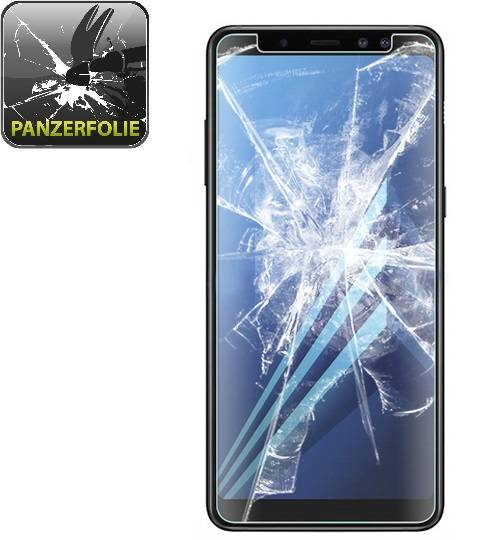 2x Panzerfolie für Samsung Galaxy A5 2018 ANTI-SCHOCK Displayschutzfolie MATT