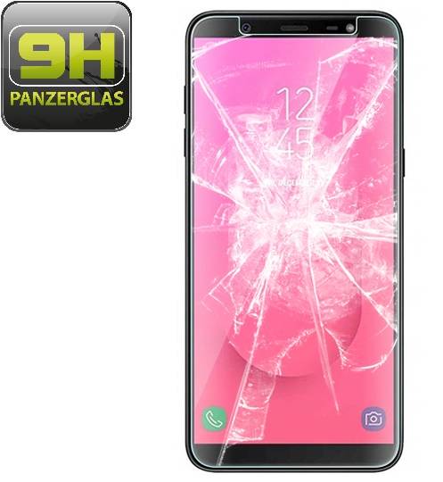 1x 9H Hartglasfolie für Samsung Galaxy J8 2018 Panzerfolie Displayglas HD KLAR