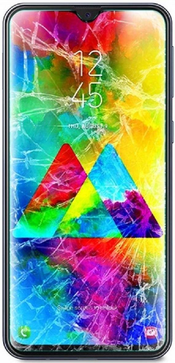 4x Panzerfolie für Samsung Galaxy M20 ANTI-SCHOCK Displayschutzfolie Folie MATT