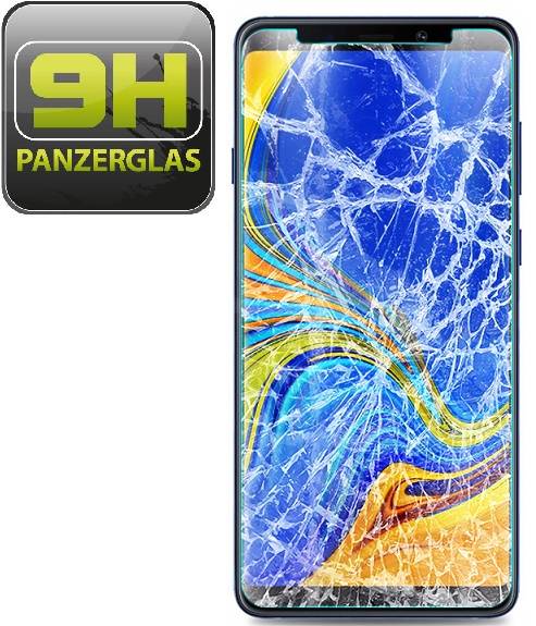 1x 9H Hartglasfolie für Samsung Galaxy A9 2018 Panzerfolie Displayschutzfolie KLAR Panzerglas Schutzfolie