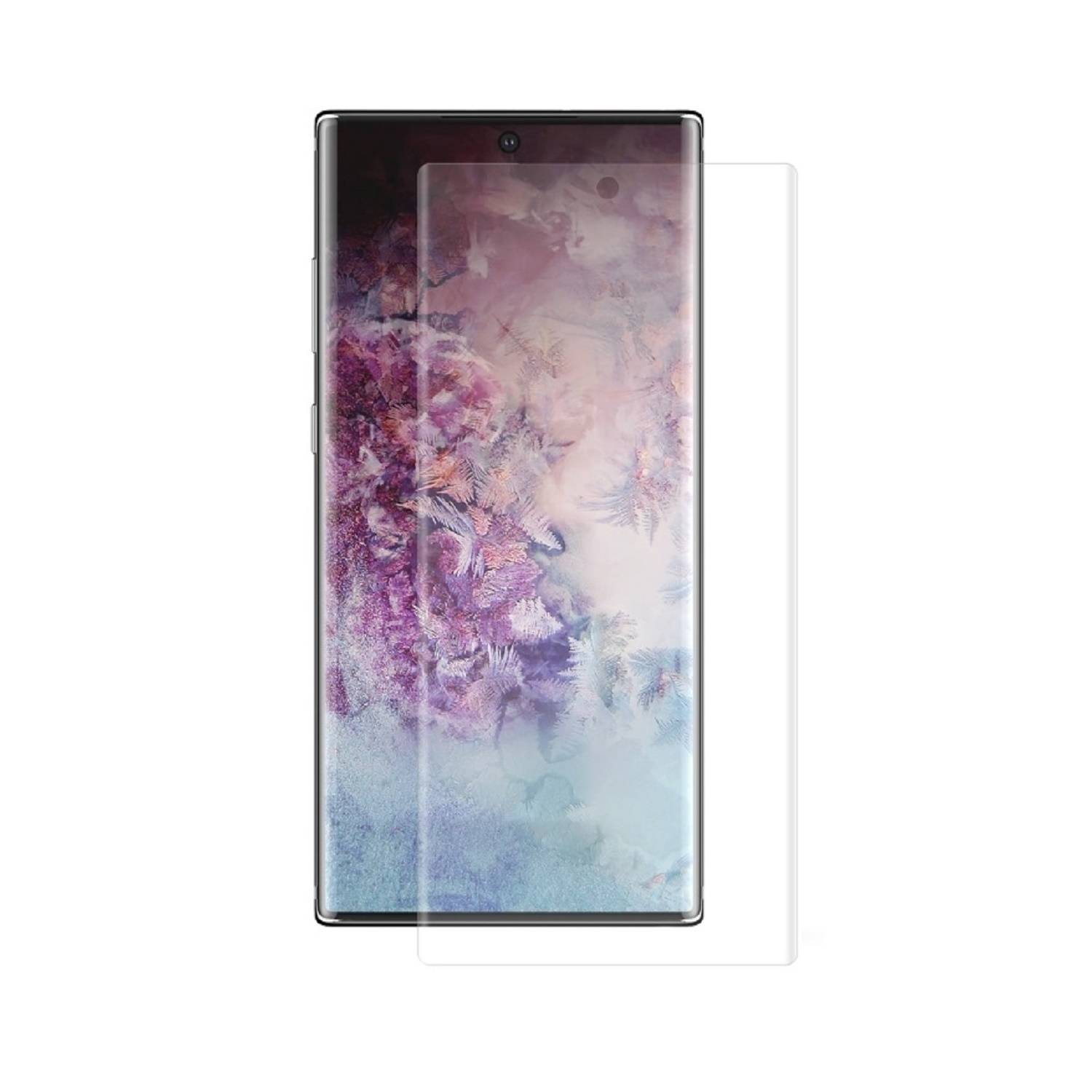 4x 9H Nano-Glass für Samsung Galaxy Note 10 FULL COVER 3D KLAR Anti-Shock Anti-Bruch Anti-Stoß Anti-Schmutz Panzernanoglas Displayschutz Schutzfolie