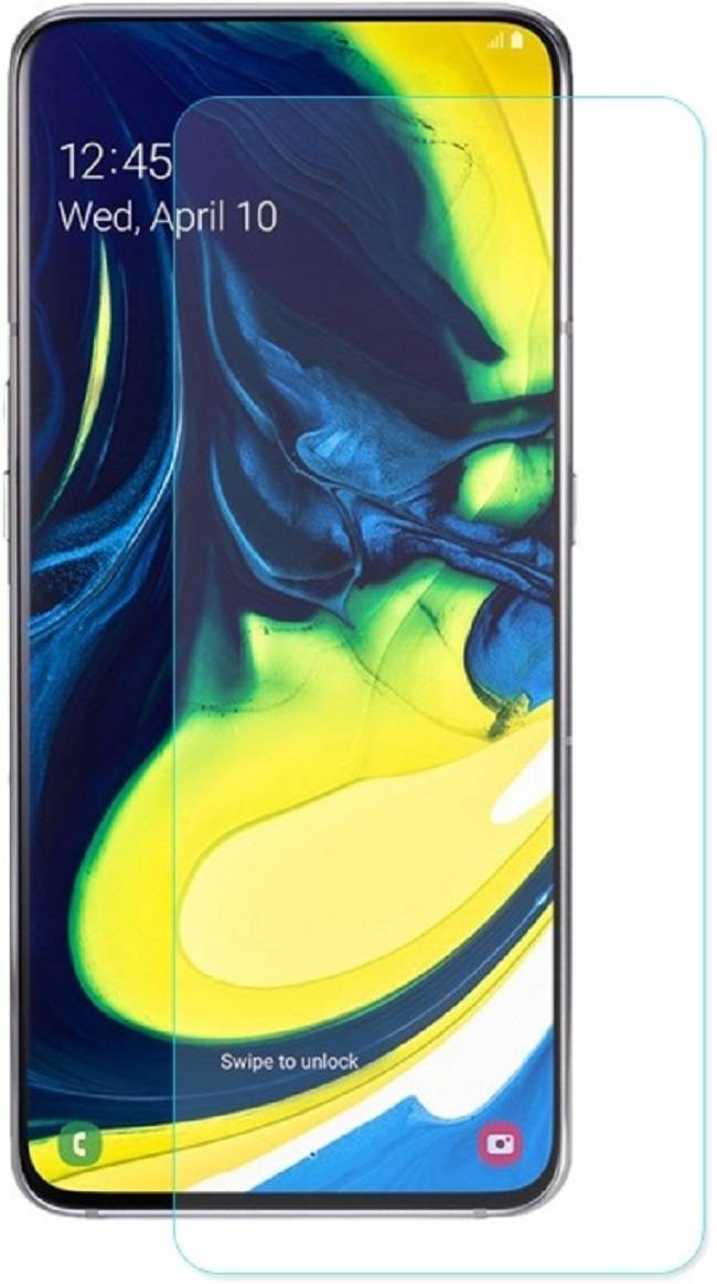 6x 9H Nano-Glass für Samsung Galaxy A80 3D KLAR Anti-Shock Anti-Bruch Anti-Stoß Anti-Schmutz Panzernanoglas Displayschutz Schutzfolie Panzerfolie Pa