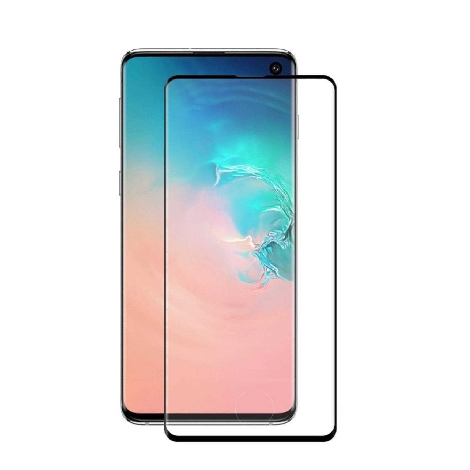1x 9H Hartglas für Samsung Galaxy S10 FULL CURVED Displayschutz Schutzglas Schutzfolie Panzerfolie SW Panzerglas Displayglas Echtes Tempered Glas