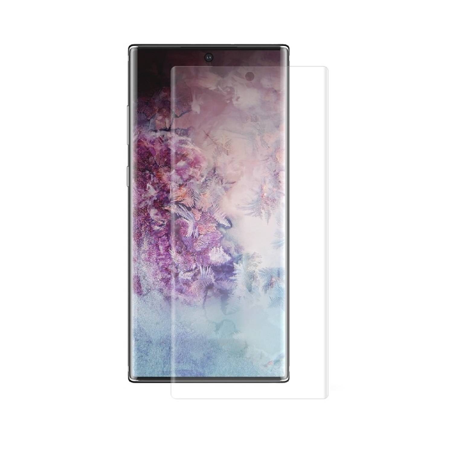 2x Hydrogel-Glass für Samsung Galaxy Note 10 Plus Selbstheilend für Micro Kratzer 3D KLAR Panzerfolie Displayschutz Schutzfolie Screen-Protector