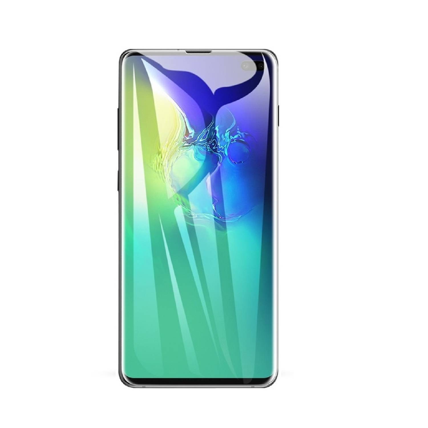 6x UV-Liquid 9H Panzerglas für Samsung Galaxy S10 Plus 3D KLAR echtes Tempered Panzerhartglas Schutzglas Displayschutz Panzerfolie Schutzfolie