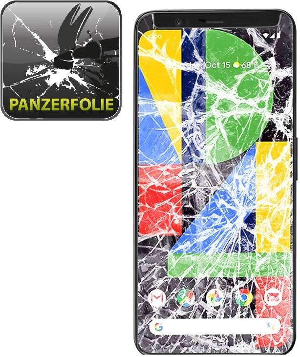 6x Panzerfolie für Google Pixel 4 ANTI-SCHOCK Displayschutz Displayfolie MATT