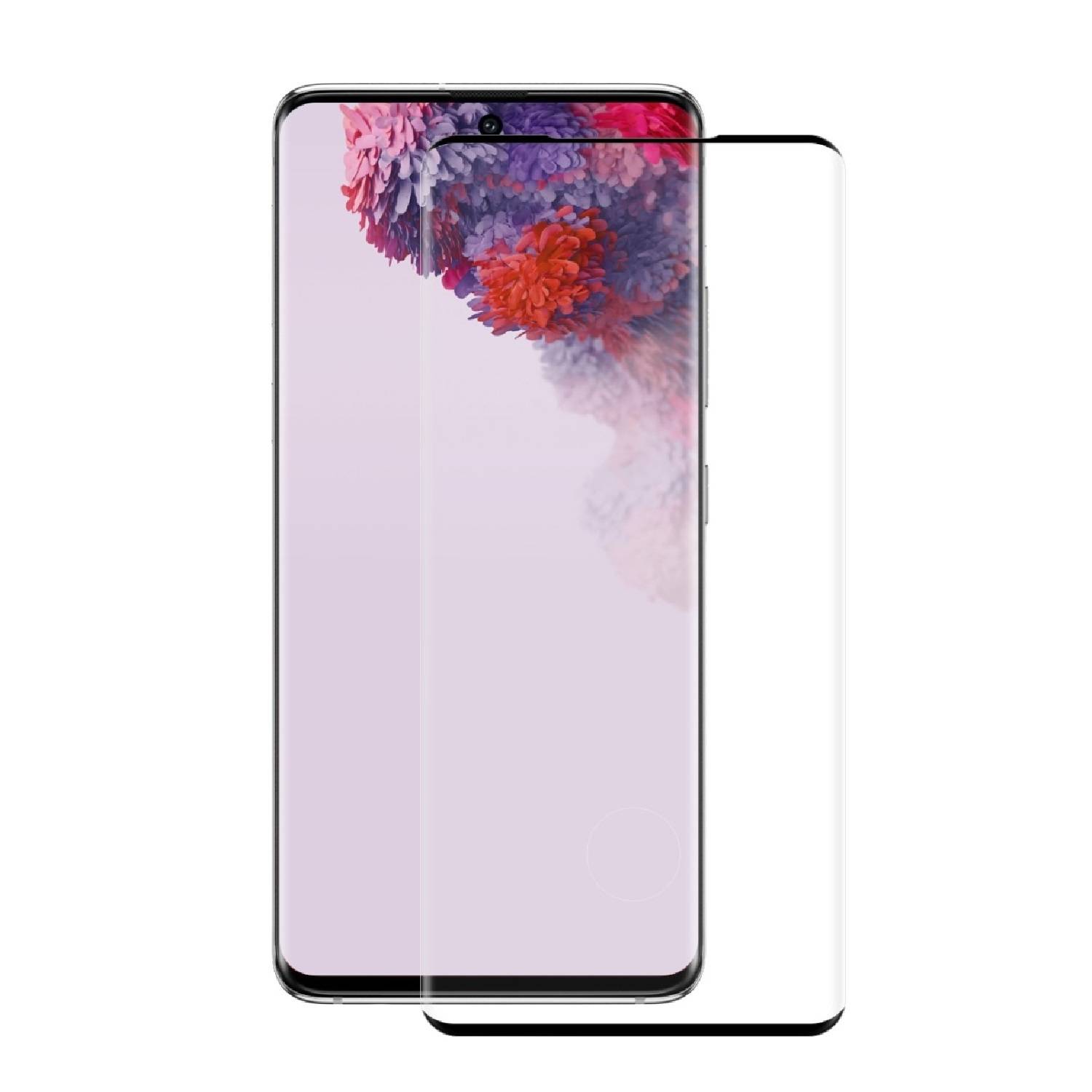 1x 9H Hartglas für Samsung Galaxy S20 Plus FULL CURVED Schutzfolie Schutzglas SW Klar Displayschutz Panzerfolie Displayglas Tempered Glasfolie