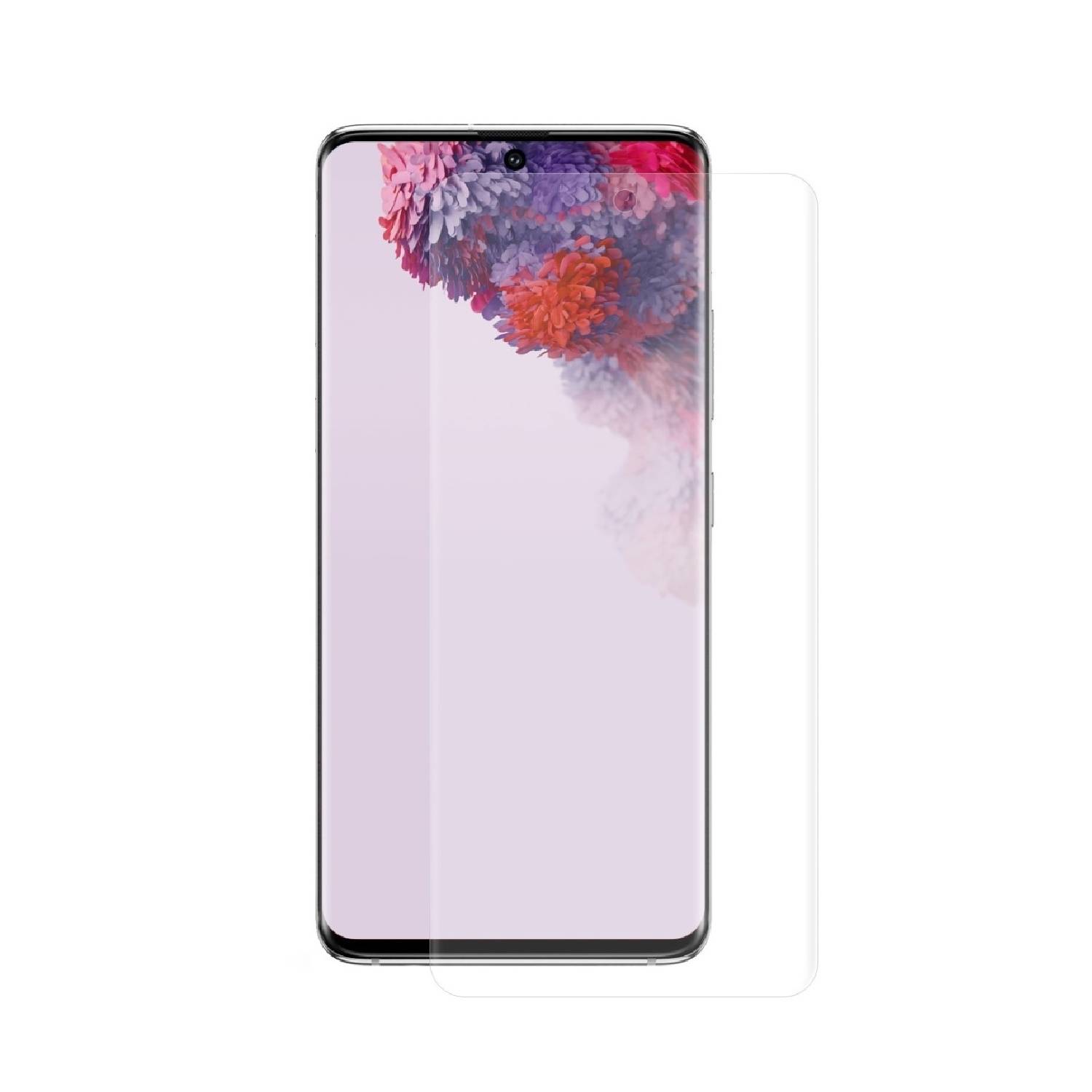 1x 9H Panzernanoglas für Samsung Galaxy S20 Plus FULL CURVED MATT ANTI-REFLEX Displayschutz Schutzglas Schutzfolie Panzerglas ANTI-SHOCK/